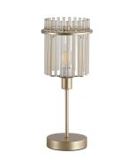 Searchlight Tafellamp Swizzle goud 38cm 5053423302454