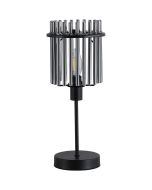 Searchlight Tafellamp Swizzle zwart 38cm 5053423301686