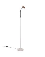 Trio  Leeslamp Taryn koffie 141cm 4017807685770