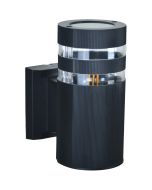 Searchlight Buitenwandlamp Toluca zwart 19cm 5053423329215