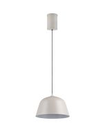 Trio  Hanglamp Tova grijs 29cm 4017807682328