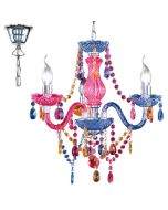 Trio  Kroonluchter Lüster bont 40cm 4017807241181