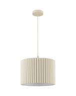 Brilliant Hanglamp Velin beige 35cm 4004353476815