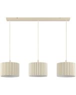 Brilliant Hanglamp Velin beige 109cm 4004353476839