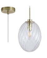 Searchlight Hanglamp Whirl helder 16cm 5053423301877