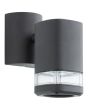 Brilliant Wandlamp Jandy zwart 15cm 4004353346965