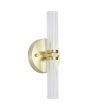 Searchlight Wandlamp Aberdeen messing 34cm 5053423300726
