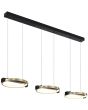 Searchlight Hanglamp Aerial goud 106cm 5053423274379