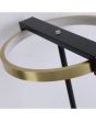 Searchlight Tafellamp Aerial goud 35cm 5053423274393