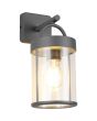 Trio  Wandlamp Almeria antraciet 29cm 4017807648324