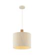 Brilliant Hanglamp Arlo beige 35cm 4004353477089
