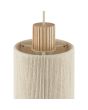 Brilliant Hanglamp Arlo beige 40cm 4004353477096