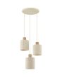 Brilliant Hanglamp Arlo beige 40cm 4004353477096