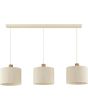 Brilliant Hanglamp Arlo beige 120cm 4004353477102