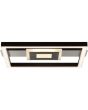 Brilliant Plafondlamp Baldo zwart 30cm 4004353463051