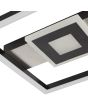 Brilliant Plafondlamp Baldo zwart 30cm 4004353463051