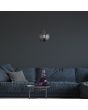 Searchlight Hanglamp Balls rookglas 25cm 5053423096162
