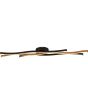 Searchlight Plafondlamp Bloom zwart 108cm 5053423226491