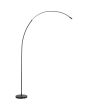 Brilliant Booglamp Bow zwart 179cm 4004353446191