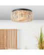 Brilliant Plafondlamp Crosstown bruin 45cm 4004353379888