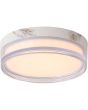 Searchlight Plafondlamp Button wit 23cm 5053423330181