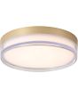 Searchlight Plafondlamp Button goud 30cm 5053423330143