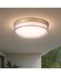 Searchlight Plafondlamp Button goud 30cm 5053423330143
