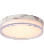Searchlight Plafondlamp Button wit 30cm 5053423330150