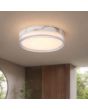 Searchlight Plafondlamp Button wit 30cm 5053423330150