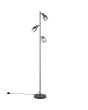 Trio  Vloerlamp Cadiz antraciet 154cm 4017807653496