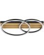 Brilliant Plafondlamp Calma hout 54cm 4004353463075