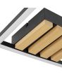 Brilliant Plafondlamp Calma hout 28cm 4004353463082