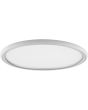 Brilliant Plafonniere Carloz zilver 40cm 4004353462757