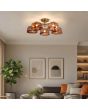 Searchlight Plafondlamp Charlie bruin 55cm 5053423327976