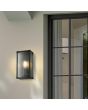 Searchlight Wandlamp Cincinnati zwart 28cm 5053423297897