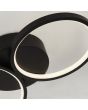 Searchlight Plafondlamp Cirque zwart 98cm 5053423174747