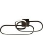 Searchlight Plafondlamp Clip zwart 65cm 5053423227405