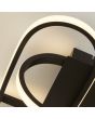 Searchlight Plafondlamp Clip zwart 65cm 5053423227405