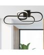 Searchlight Plafondlamp Clip zwart 65cm 5053423227405