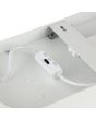 Brilliant Plafondlamp Corvato wit 51cm 4004353463266