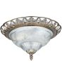 Searchlight Plafondlamp Derby brons 33cm 5013874190451