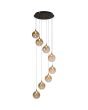 Searchlight Hanglamp Elisabeth amber 45cm 5053423327914