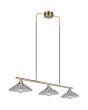 Trio  Hanglamp Eluna brons 100cm 4017807682526