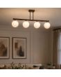 Searchlight Plafondlamp Frosty brons 72cm 5053423326641