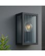 Brilliant Wandlamp Getta zwart 26cm 4004353454028