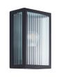 Brilliant Wandlamp Getta zwart 26cm 4004353454028