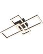 Brilliant Plafondlamp Jorvic zwart 48cm 4004353462986