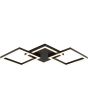 Brilliant Plafondlamp Jorvic zwart 62cm 4004353462993