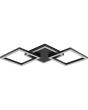 Brilliant Plafondlamp Jorvic zwart 62cm 4004353462993