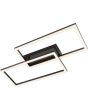 Brilliant Plafondlamp Jorvic zwart 60cm 4004353463006